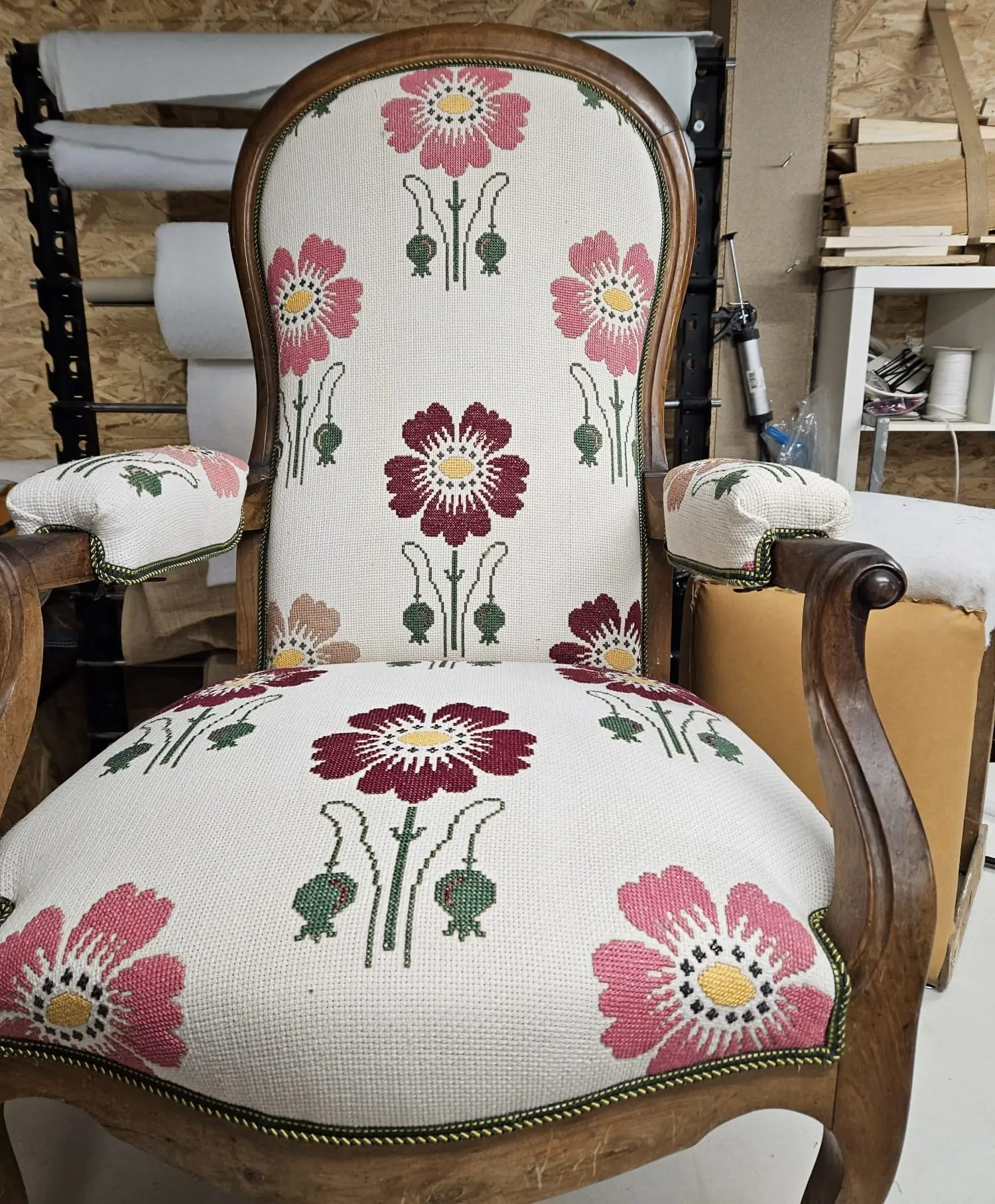 Fauteuil restauré par Venturi Deco